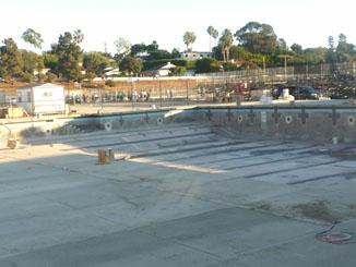 Palos Verdes High School Pool Under Construction 10/23/08